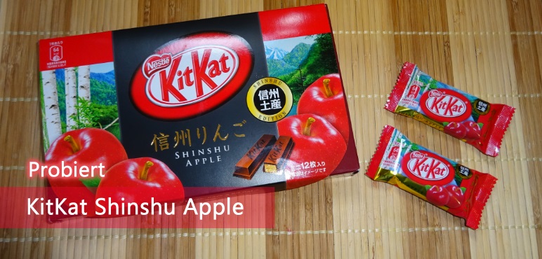 Probiert: KitKat Shinshu Apple