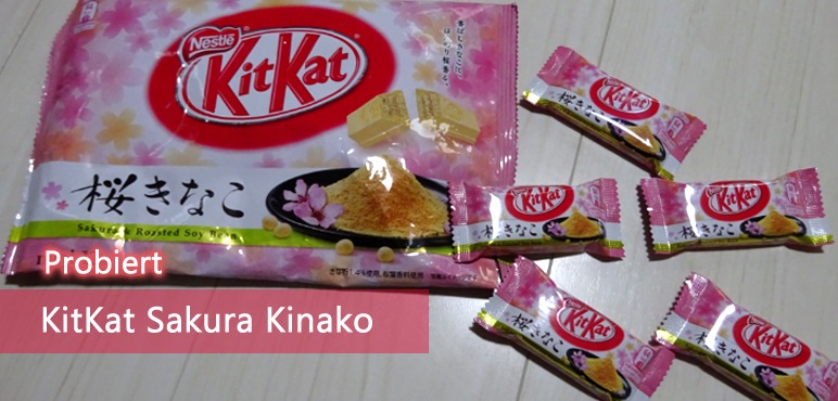 Probiert: KitKat Sakura Kinako