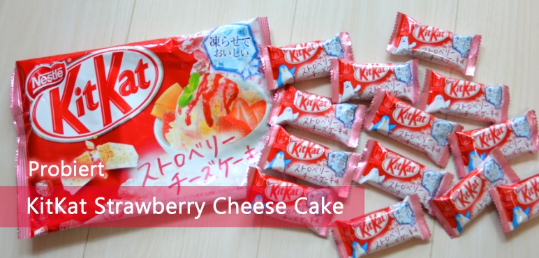 Probiert: KitKat Strawberry Cheese Cake