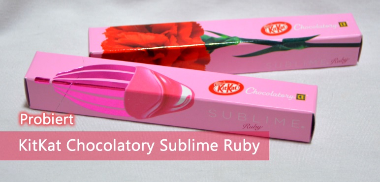 Probiert: KitKat Ruby Chocolatory Sublime