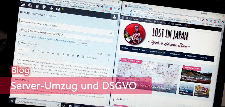 [Blog] Server-Umzug und DSGVO