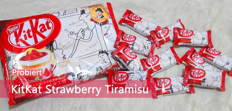 Probiert: KitKat Strawberry Tiramisu